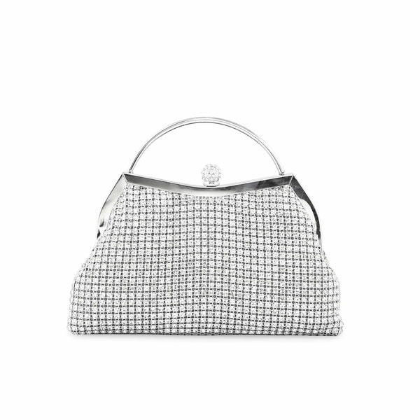 Silver Bridal Clutch P24315