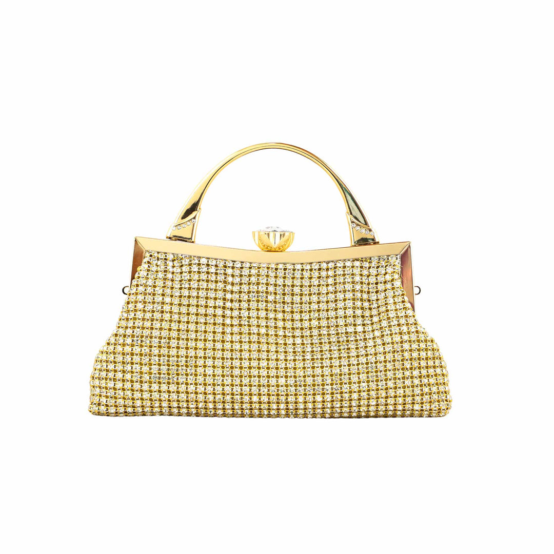 Golden Bridal Clutch P24317