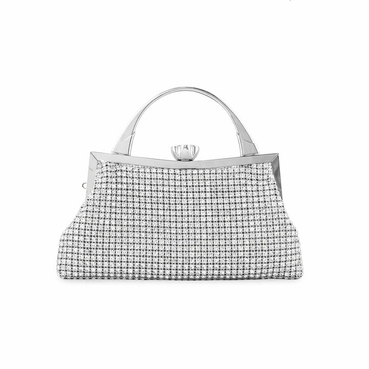 Silver Bridal Clutch P24317