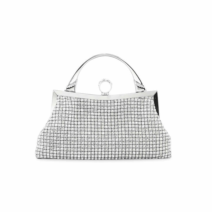 Silver Bridal Clutch P24318