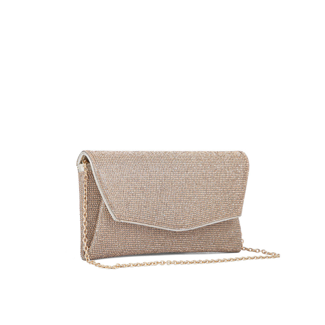 Golden Bridal Clutch P24322