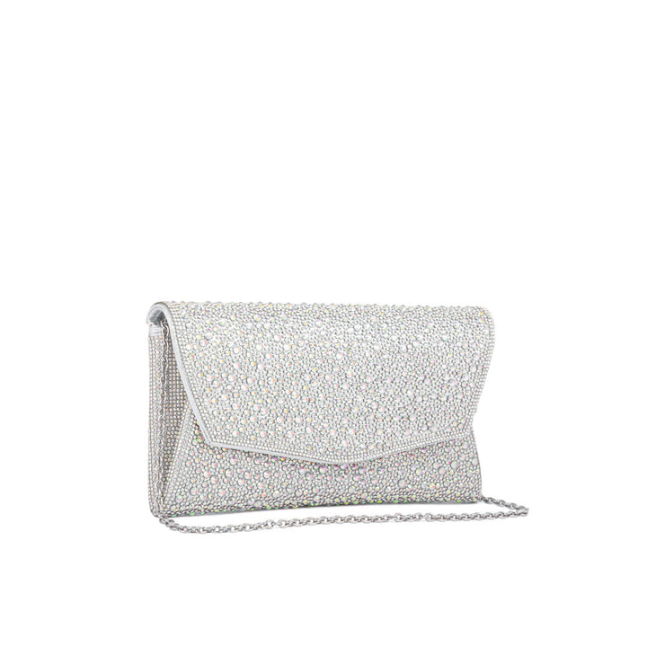 AB Silver Bridal Clutch P24322