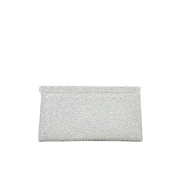 AB Silver Bridal Clutch P24322