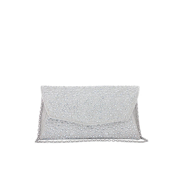 Silver Bridal Clutch P24323