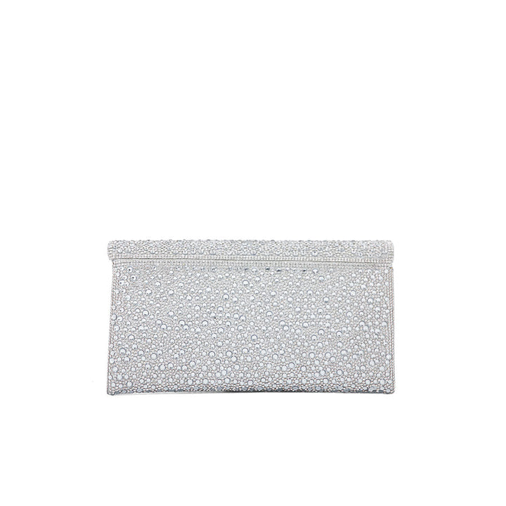 Silver Bridal Clutch P24323