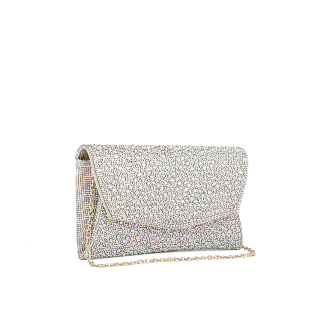 AB Golden Bridal Clutch P24323