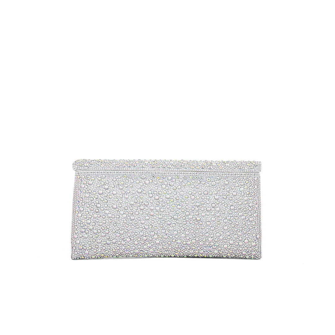 AB Silver Bridal Clutch P24323