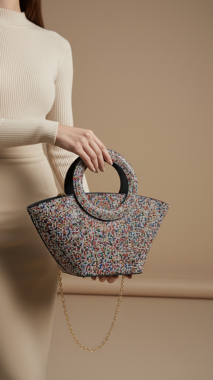 Multy Women Fancy Hand Bag P24324