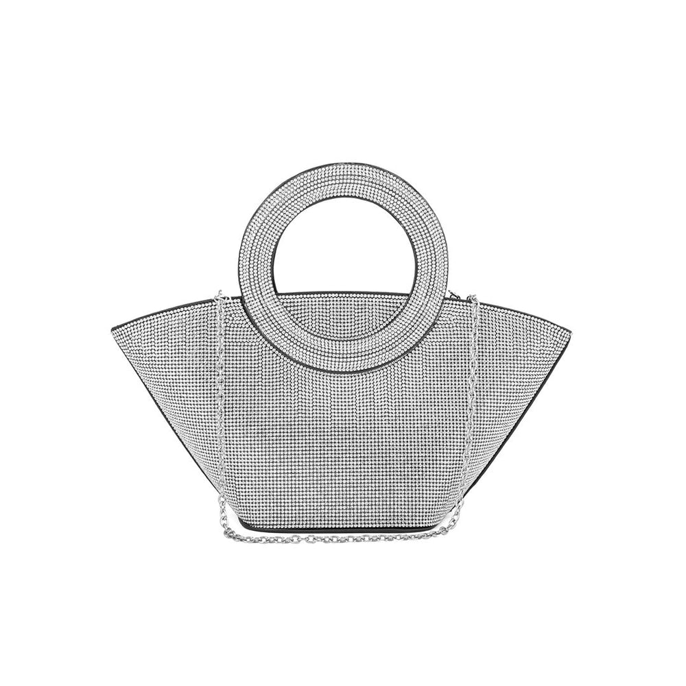 Black Fancy Hand Bag P24324