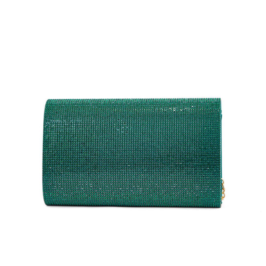 Green Fancy Clutch P24327