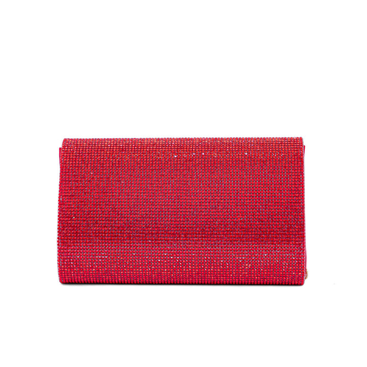 Red Fancy Clutch P24327