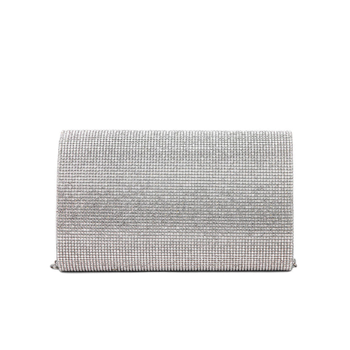 Silver Fancy Clutch P24327