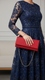 Red Fancy Clutch P24328
