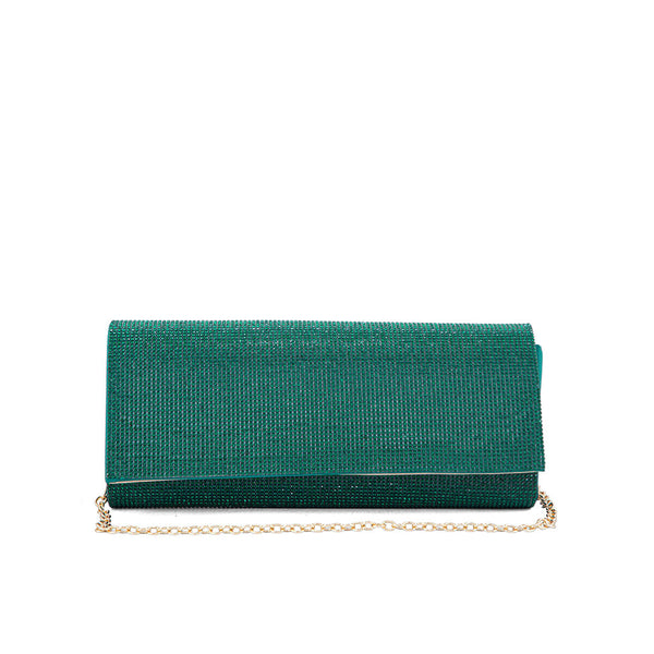 Green Fancy Clutch P24328