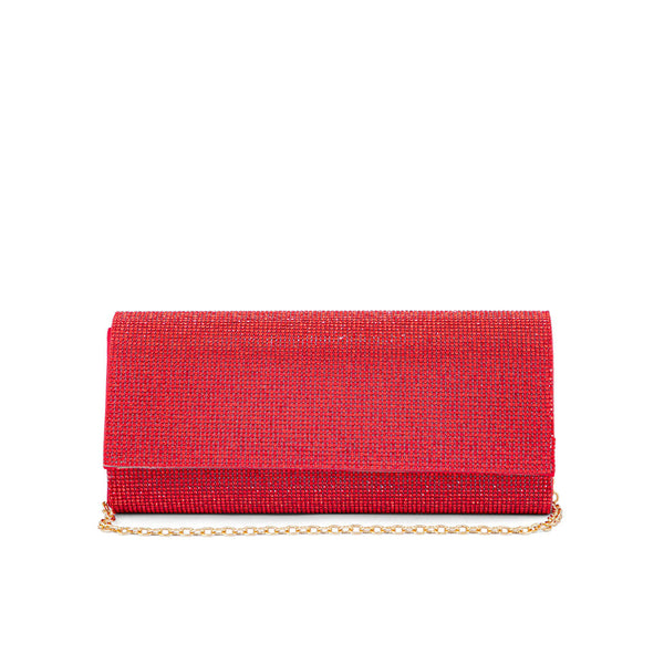 Red Fancy Clutch P24328