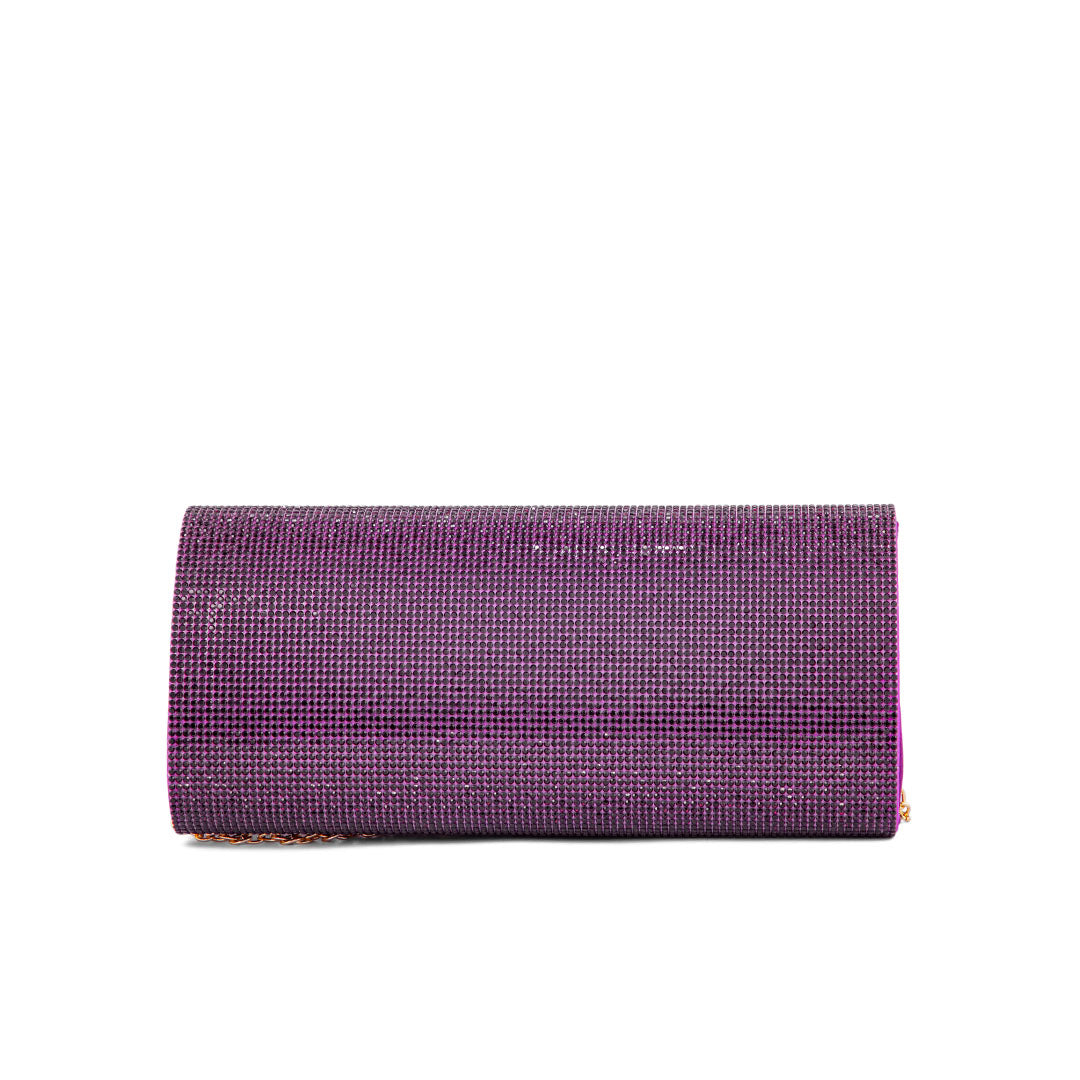 Purple Fancy Clutch P24328