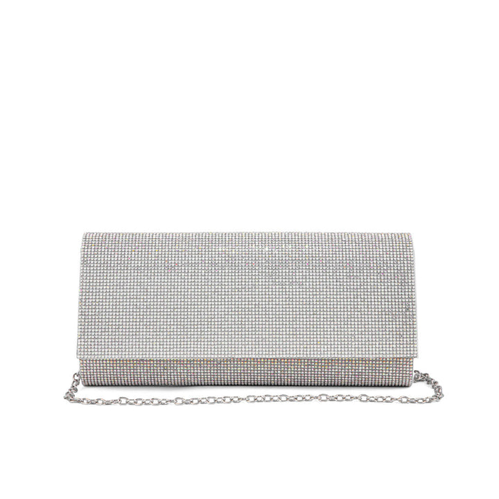 AB Silver Fancy Clutch P24328