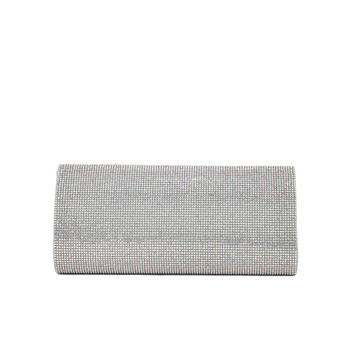 AB Silver Fancy Clutch P24328