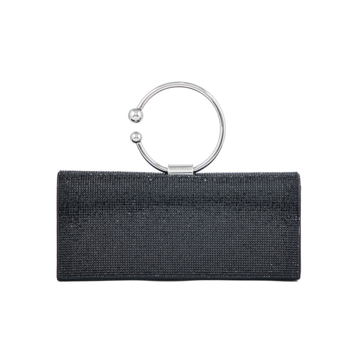 Black Fancy Shoulder Bag P24329