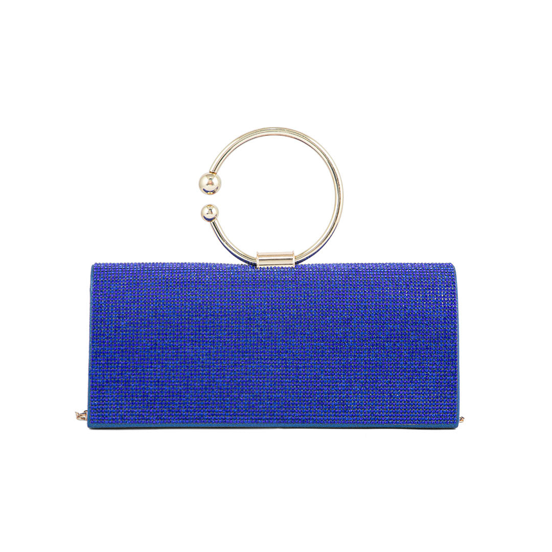 Blue Fancy Shoulder Bag P24329