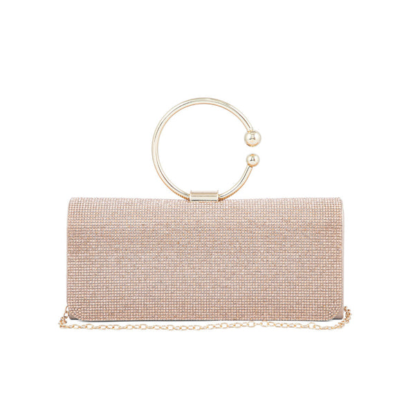 Champagne Fancy Clutch P24329