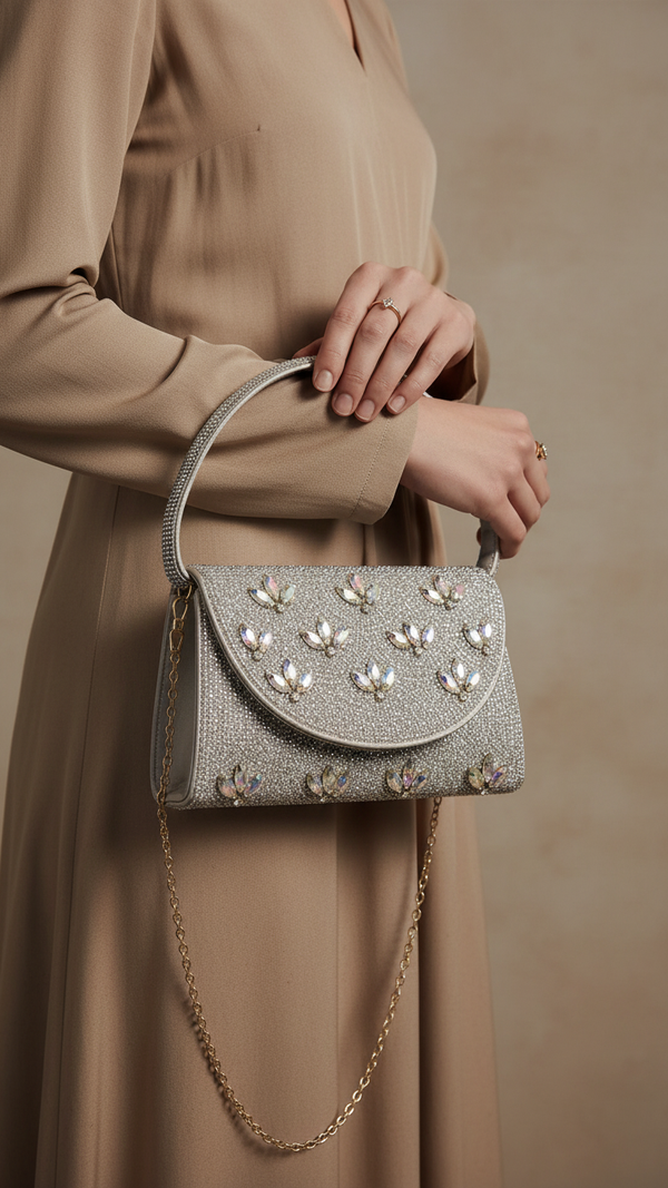 AB Golden Fancy Shoulder Bag P24331