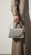 AB Silver Fancy Shoulder Bag P24331
