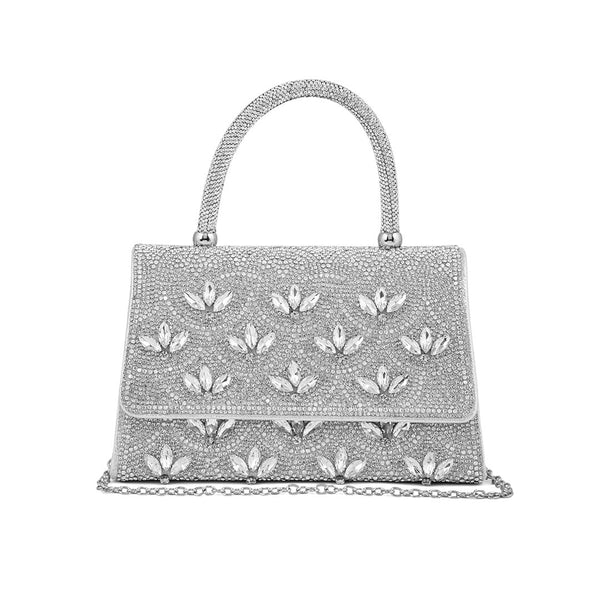 Silver Fancy Shoulder Bag P24334