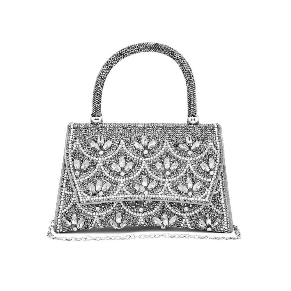 Grey Fancy Shoulder Bag P24335