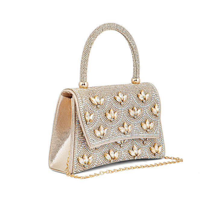 AB Golden Fancy Shoulder Bag P24335
