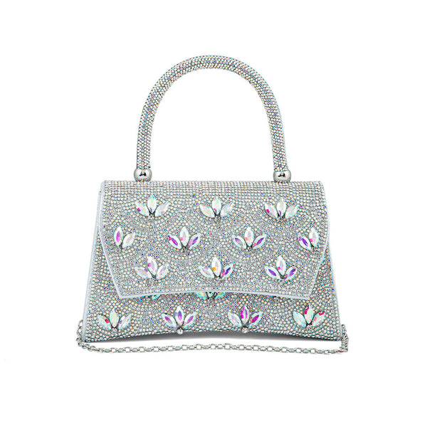 AB Silver Fancy Shoulder Bag P24335