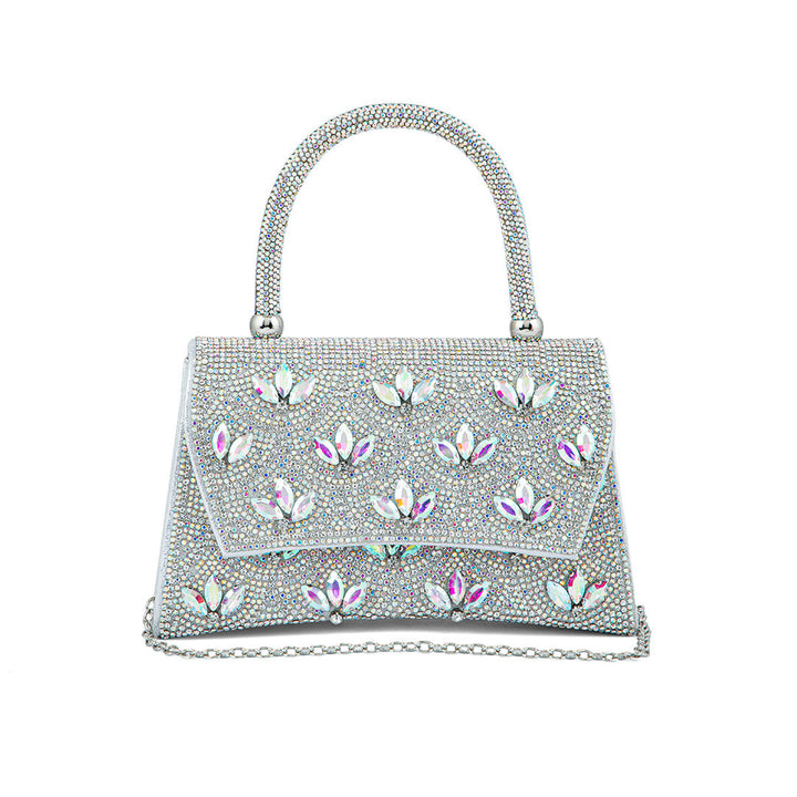 AB Silver Fancy Shoulder Bag P24335