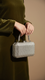 Silver Bridal Clutch P24341