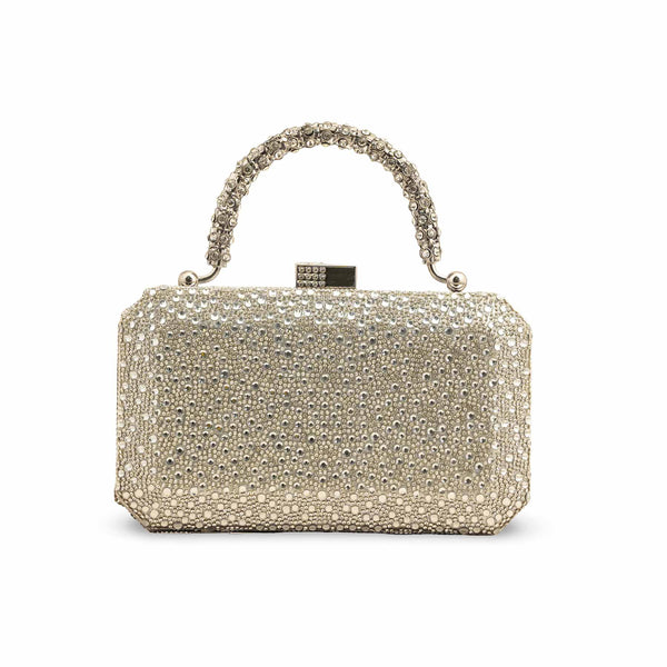 Silver Bridal Clutch P24341