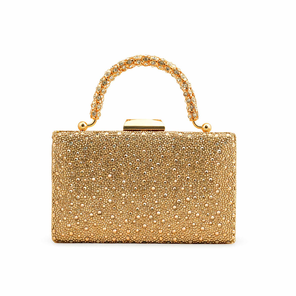 Golden Bridal Clutch P24342