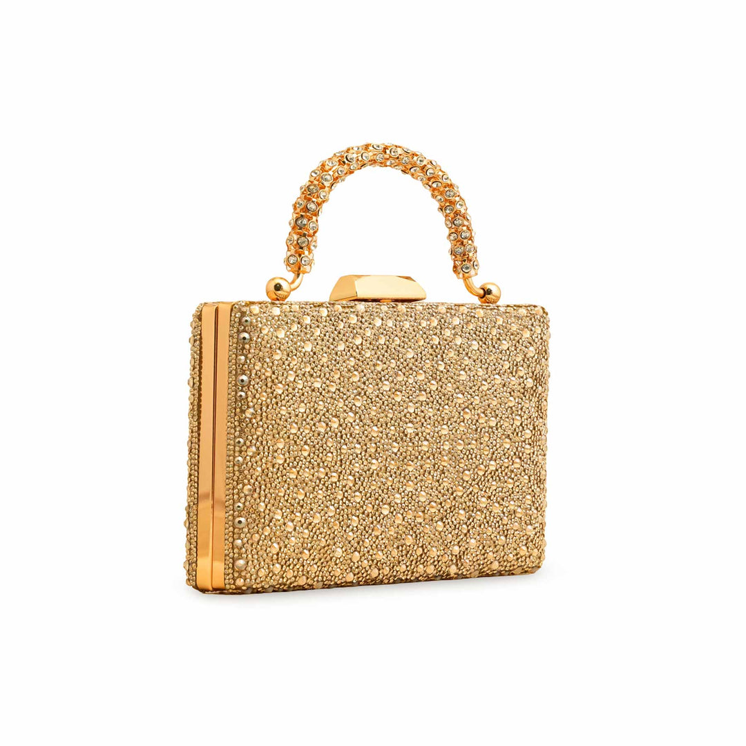 Golden Bridal Clutch P24342