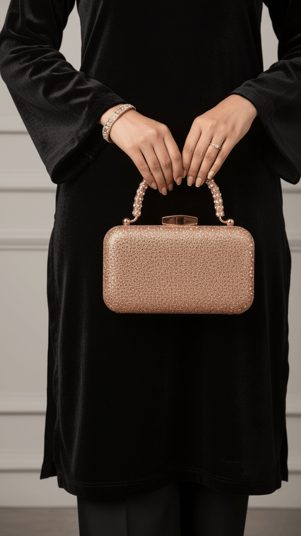 Champagne Bridal Clutch P24343