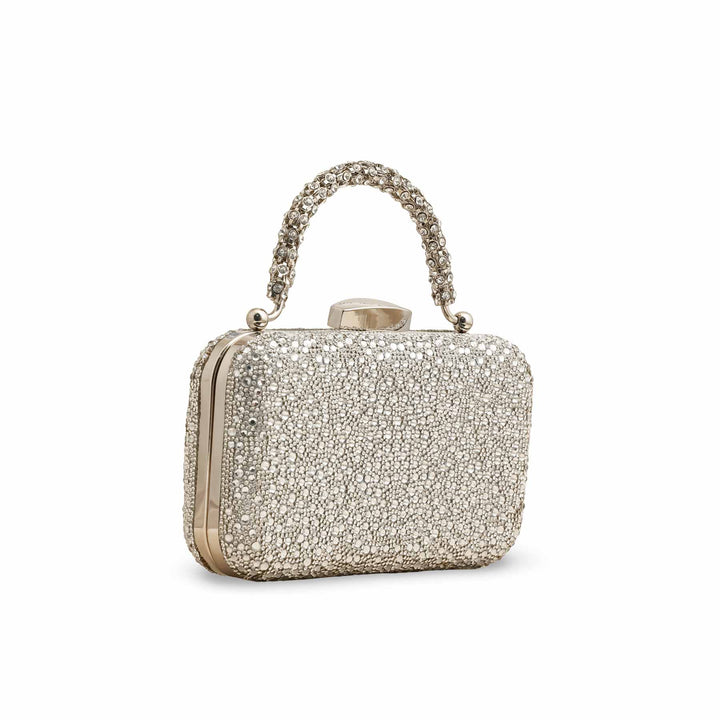 Silver Bridal Clutch P24343