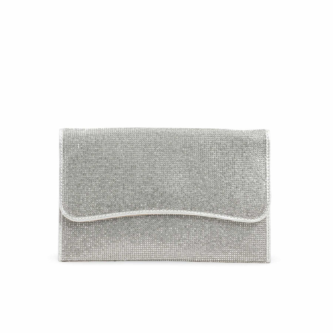 Silver Bridal Clutch P24345
