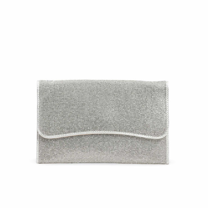 Silver Bridal Clutch P24345