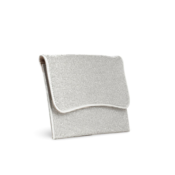 Silver Bridal Clutch P24345