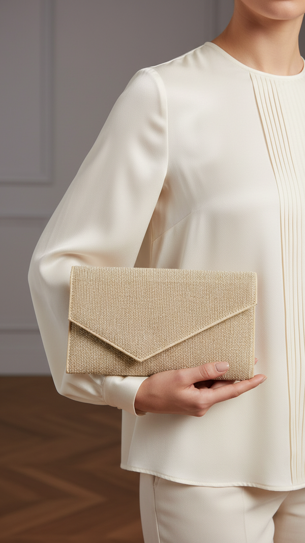 Golden Bridal Clutch P24346