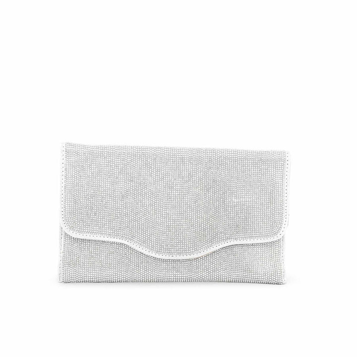 Silver Bridal Clutch P24347