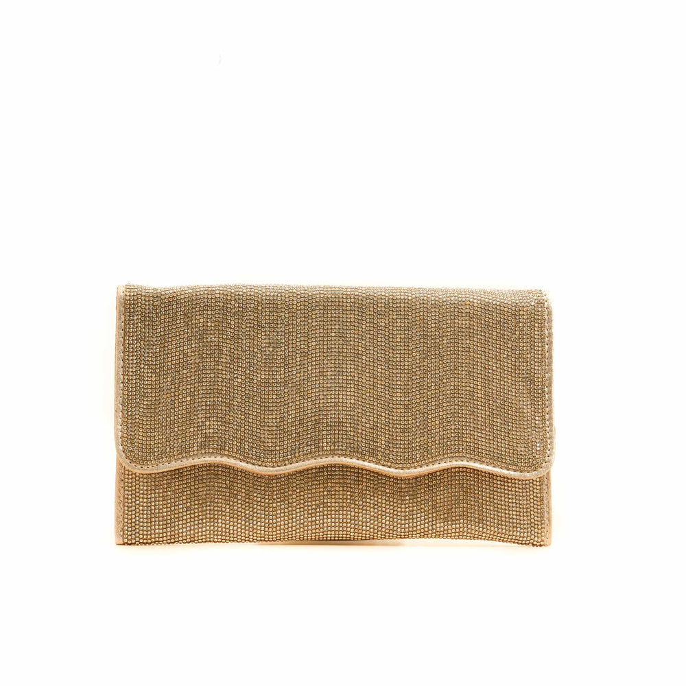 Golden Bridal Clutch P24350