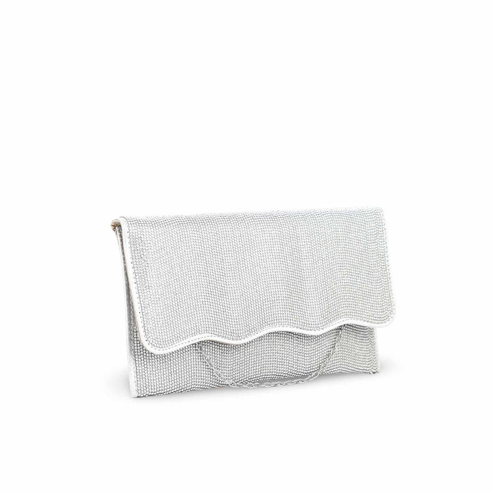 Silver Bridal Clutch P24350