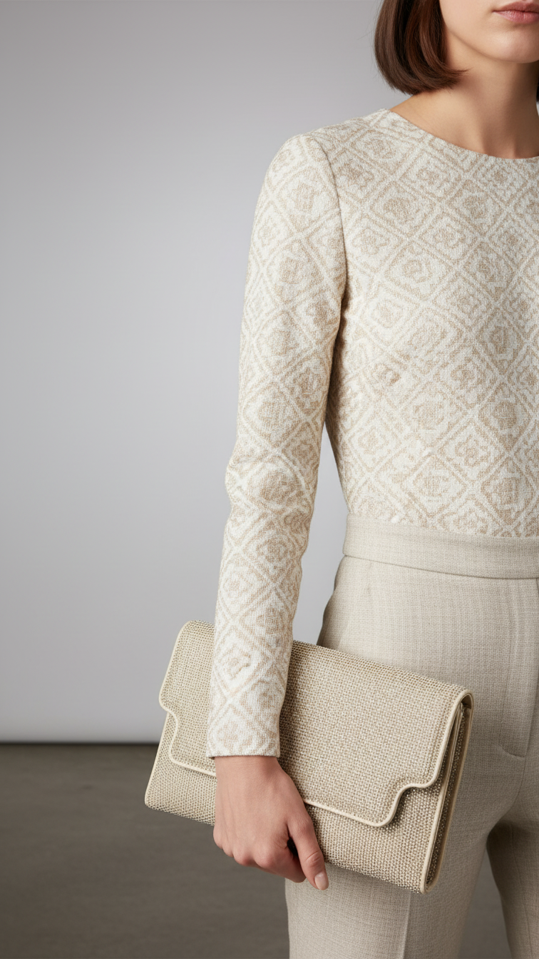 Golden Bridal Clutch P24351