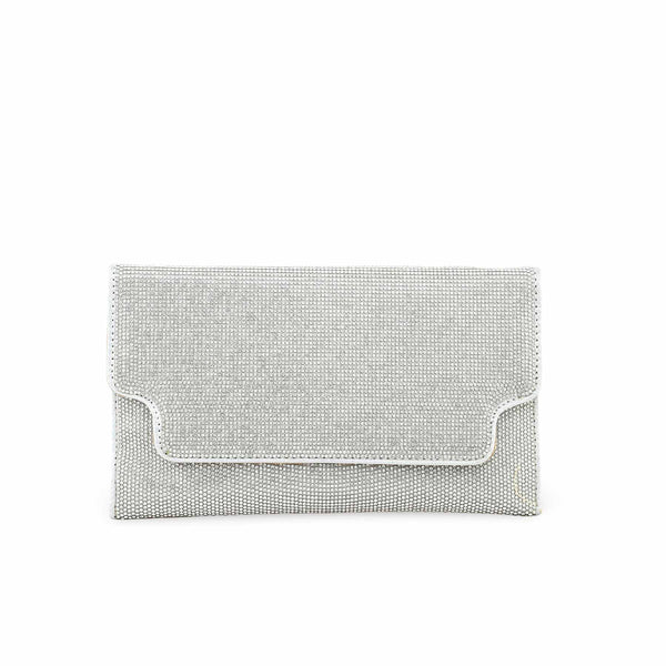 Silver Bridal Clutch P24351