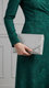 Silver Bridal Clutch P24352