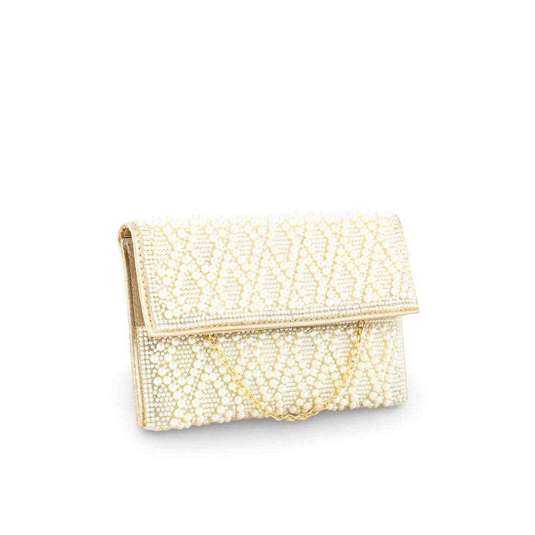 Beige Bridal Clutch P24353