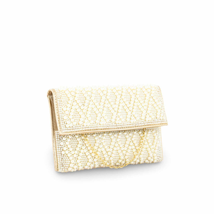 Beige Bridal Clutch P24353